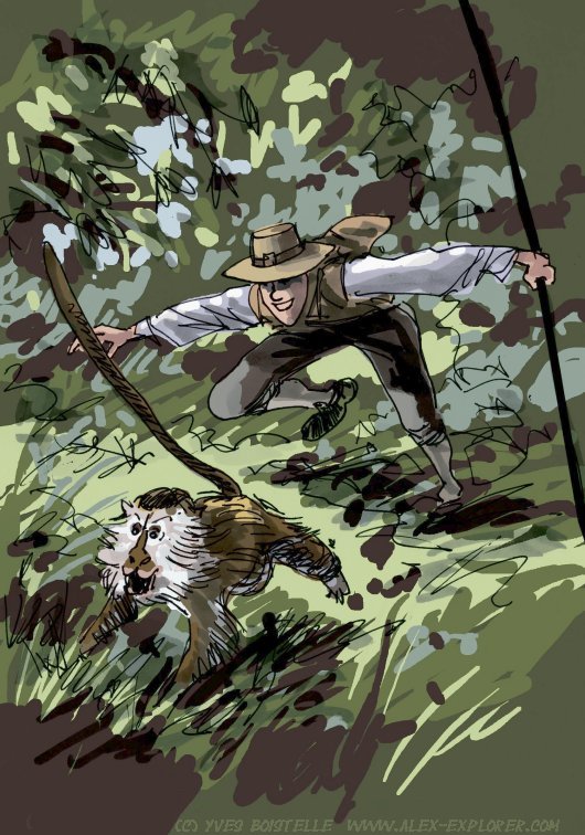 Alex l'Explorateur, par Yves Boistelle