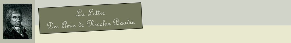 La Lettre des Amis de Nicolas Baudin - Numero 21 - 1er trimestre 2006