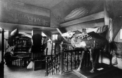 L'int&eacute;rieur du Mus&eacute;um d'Histoire Naturelle du Havre avant la guerre