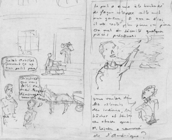 Michel Marsin et le petit Herv&eacute;, par Ritsert Rinsma