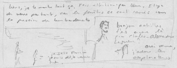 Michel Marsin et le petit Herv&eacute;, par Ritsert Rinsma
