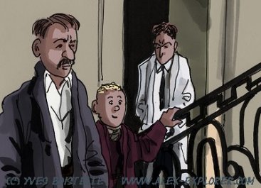 Michel Marsin, Andr&eacute; Maury et le petit Herv�, par Yves Boistelle