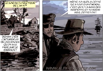 Alex l'Explorateur, par Yves Boistelle