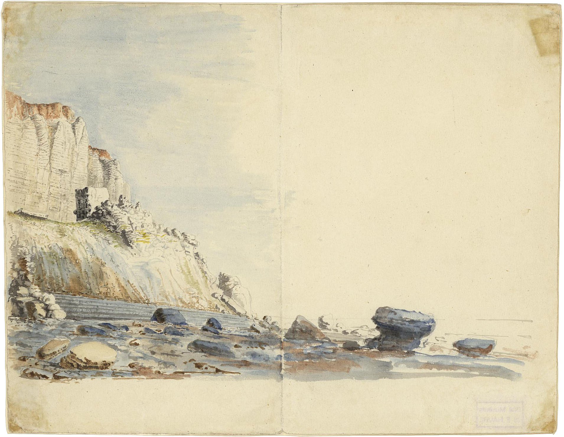 Charles-Alexandre Lesueur, cap de la Hève, Le Havre, France