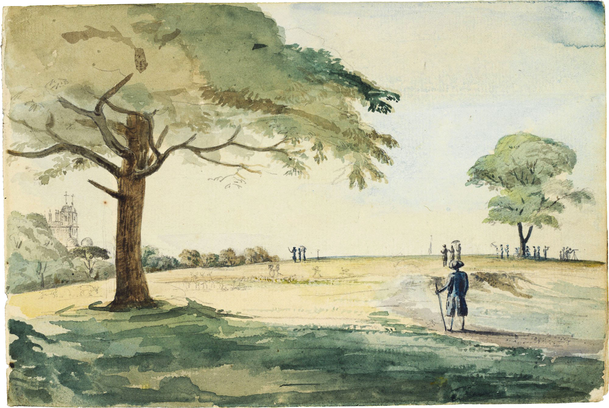 Charles-Alexandre Lesueur, observatoire de Greenwich, Angleterre