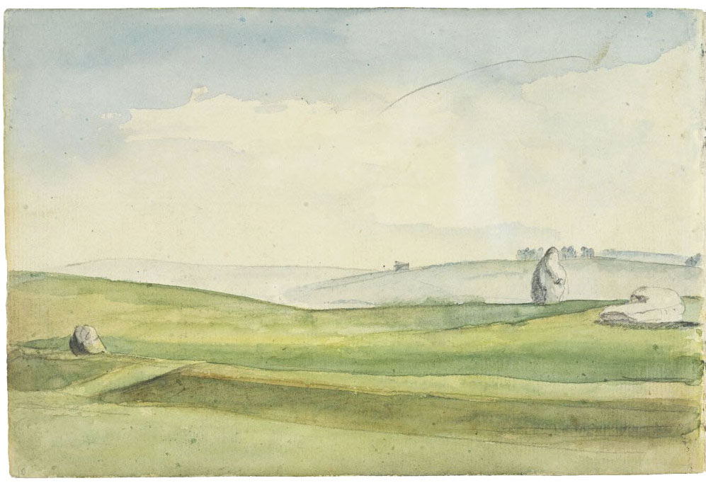 Charles-Alexandre Lesueur, Stone Henge, Wiltshire, Angleterre