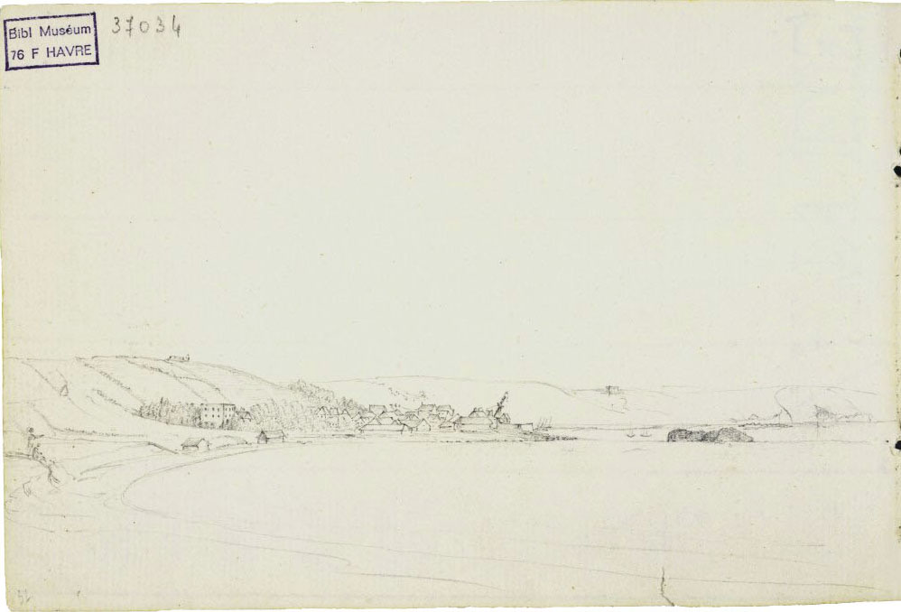 Charles-Alexandre Lesueur, baie de Penzance, Cornouailles