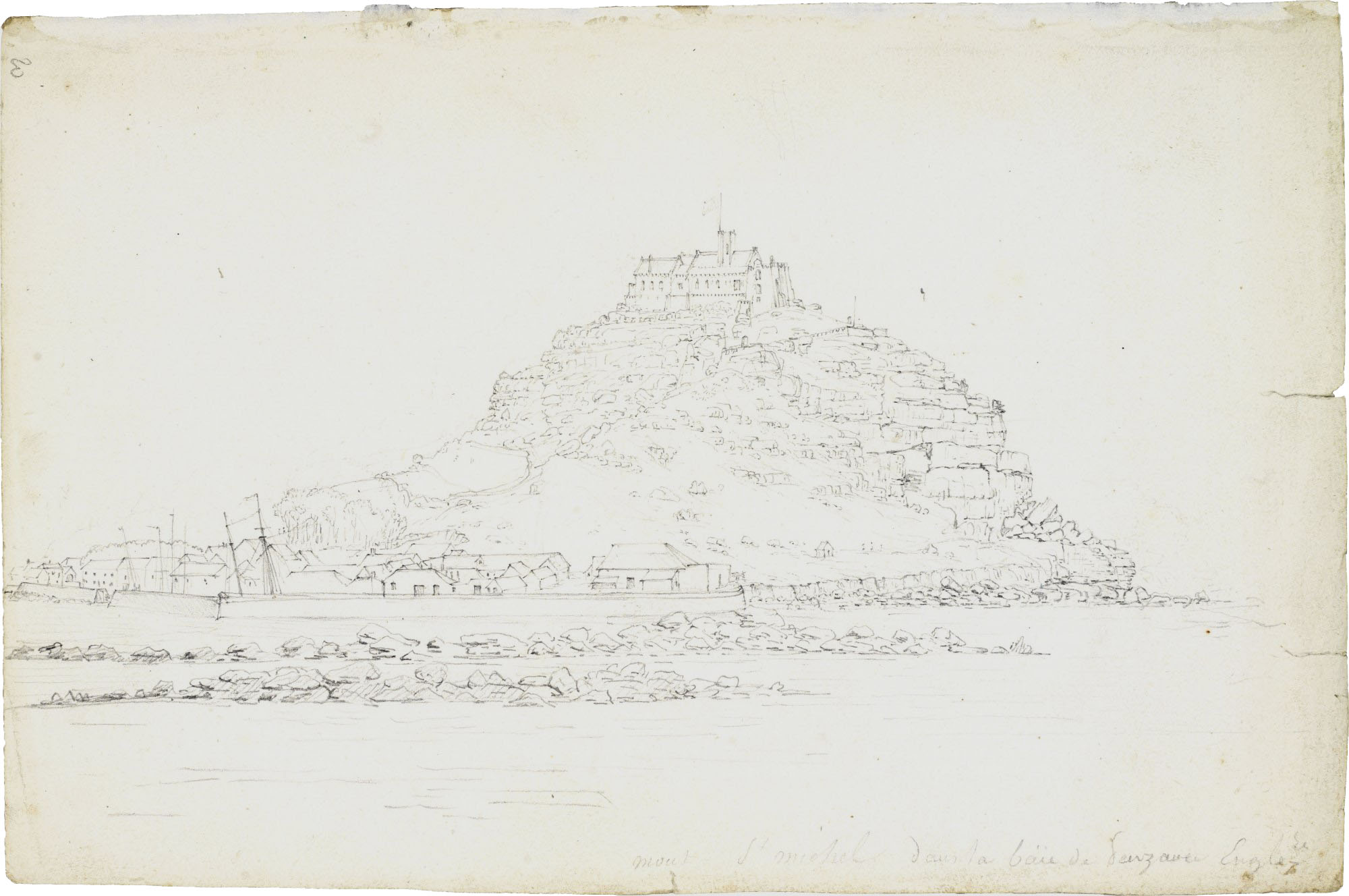 Charles-Alexandre Lesueur, Saint Michael's Mount, Cornouailles