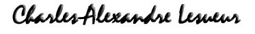 website charles-alexandre lesueur