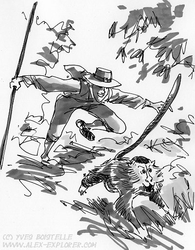 Alex l'Explorateur, par Yves Boistelle